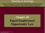 PPT Chapter 3 Equal Employment Opportunity PowerPoint Presentation