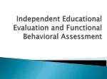 Ppt Functional Behavioral Assessment Powerpoint Presentation Free