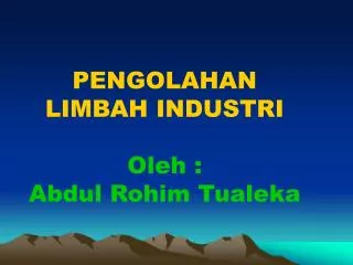 Ppt Pengolahan Limbah Peternakan Powerpoint Presentation Free