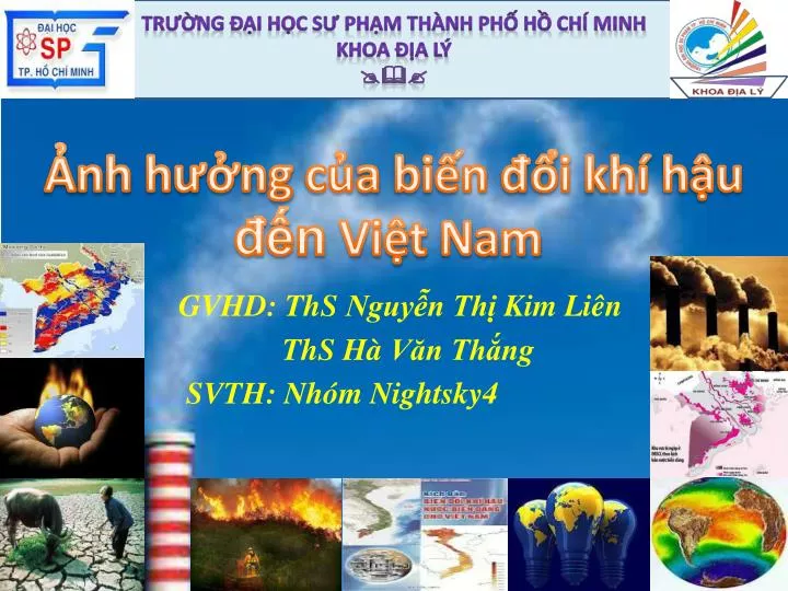 PPT TRƯỜNG ĐẠI HỌC SƯ PHẠM THÀNH PHỐ HỒ CHÍ MINH KHOA ĐỊA LÝ PowerPoint Presentation ID