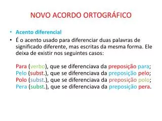 PPT VIAJAR PELO NOVO ACORDO ORTOGR FICO PowerPoint Presentation Free