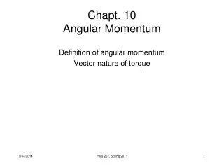 PPT Understanding Rotational Dynamics Torque And Angular Momentum