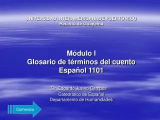 Ppt Continuidad De Los Parques Comienzo Powerpoint Presentation