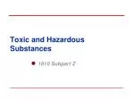 Ppt Republic Act No Toxic Substances And Hazardous And Nuclear