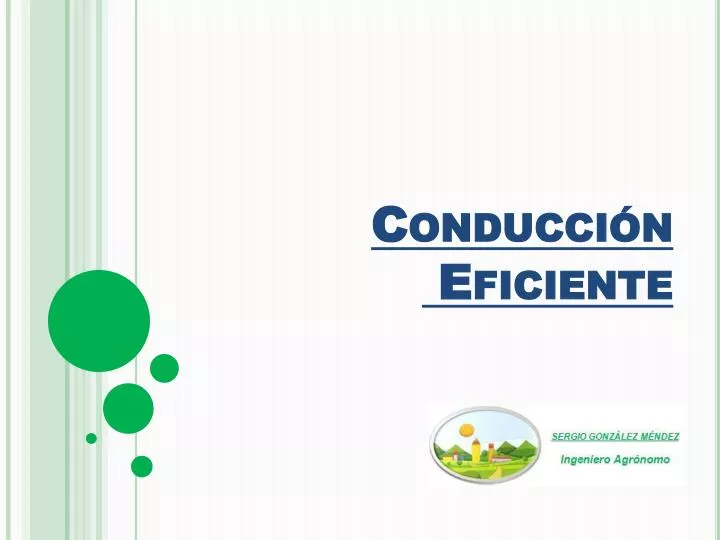 PPT Conducción Eficiente PowerPoint Presentation free download ID