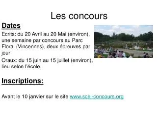 Ppt Les Laur Ats Du Concours Powerpoint Presentation Free