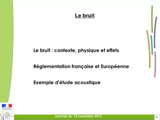 Ppt Le Risque Bruit En Entreprise Powerpoint Presentation Free