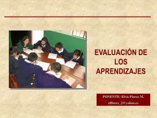 Ppt Evaluacion De Los Aprendizajes Powerpoint Presentation Free