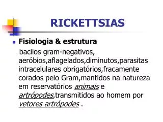 Ppt Clamidias Mycoplasmas Y Rickettsias Powerpoint Presentation