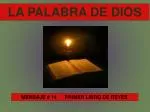 Ppt Lectio Divina Lectura Orante De La Palabra De Dios Powerpoint