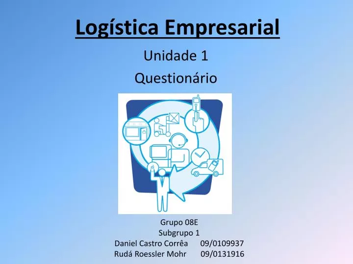 PPT Logística Empresarial PowerPoint Presentation free download ID