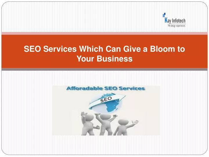 seo services which can give a bloom to your business