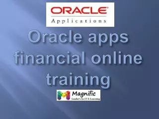 oracle apps finance online training in dubai