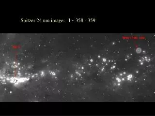 Spitzer 24 um image: l ~ 358 - 359