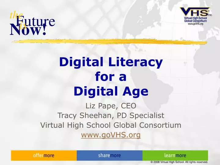 digital literacy for a digital age