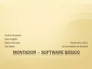 andr geraldes caio ang lo djore gouveia novembro 2011 ney melo universidade de bras lia