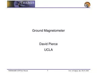 Ground Magnetometer
