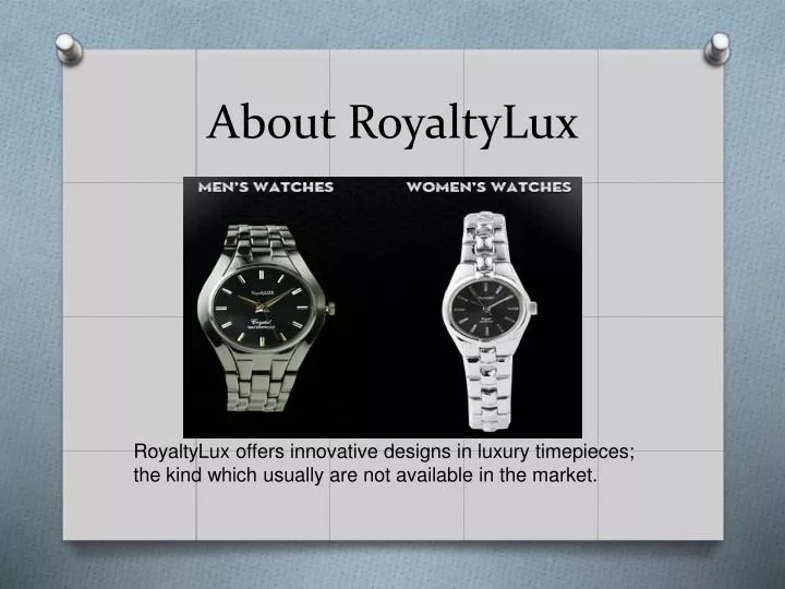 about royaltylux