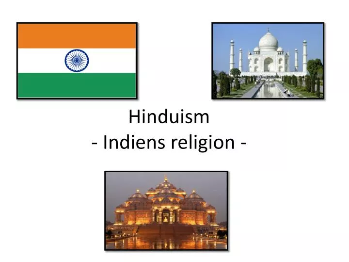 hinduism indiens religion