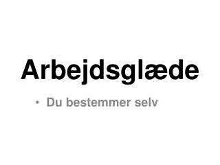 arbejdsgl de