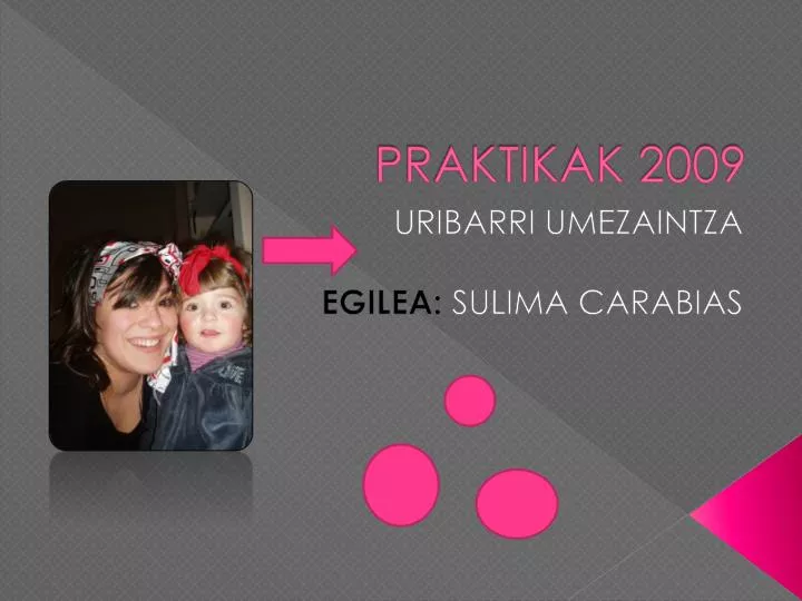 praktikak 2009