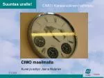 CIMO maailmalla - slide 1