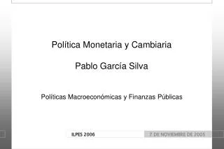 ilpes 2006