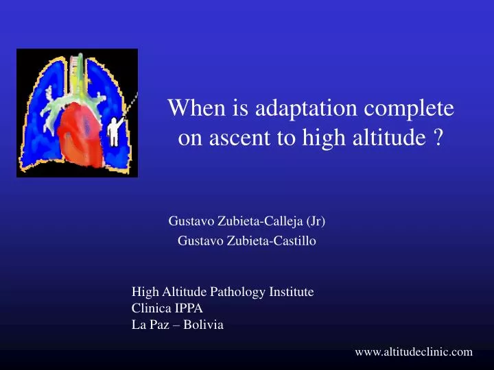 when is adaptation complete on ascent to high altitude