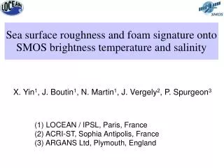 Sea surface roughness and foam signature onto SMOS brightness temperature and salinity