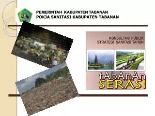 PEMERINTAH KABUPATEN TABANAN POKJA SANITASI KABUPATEN TABANAN