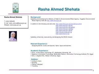 Rasha Ahmed Shehata