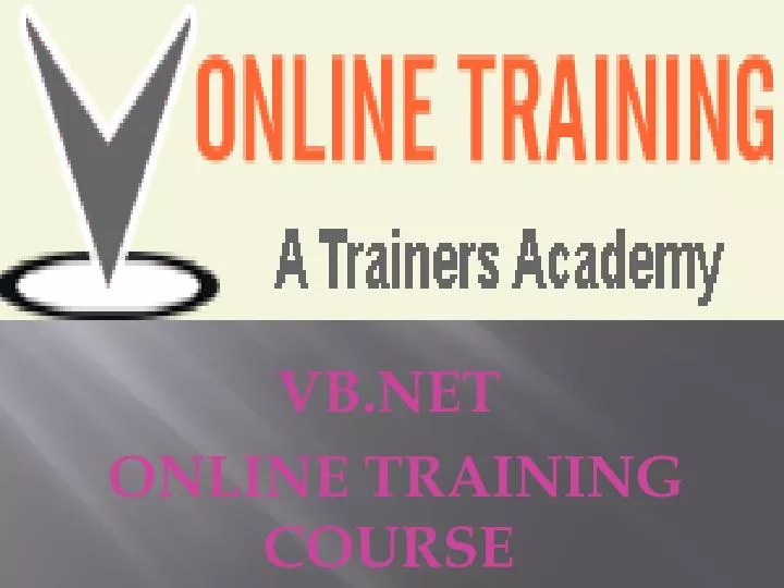 vb net online training course