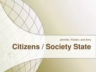 Citizens / Society State
