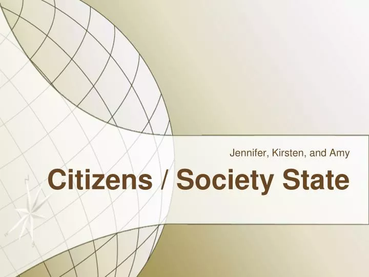 citizens society state