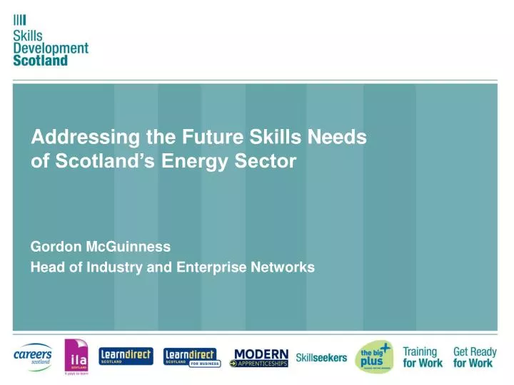 addressing the future skills needs of scotland s energy sector
