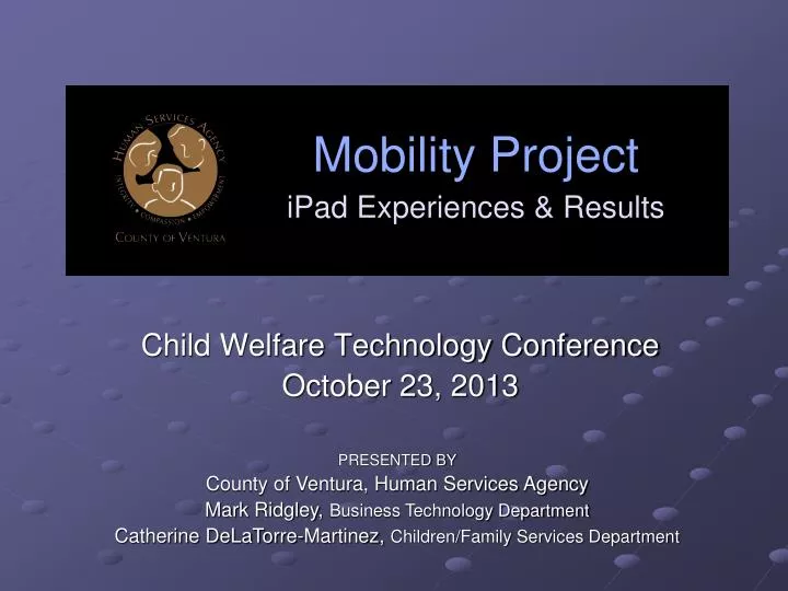 mobility project ipad experiences results