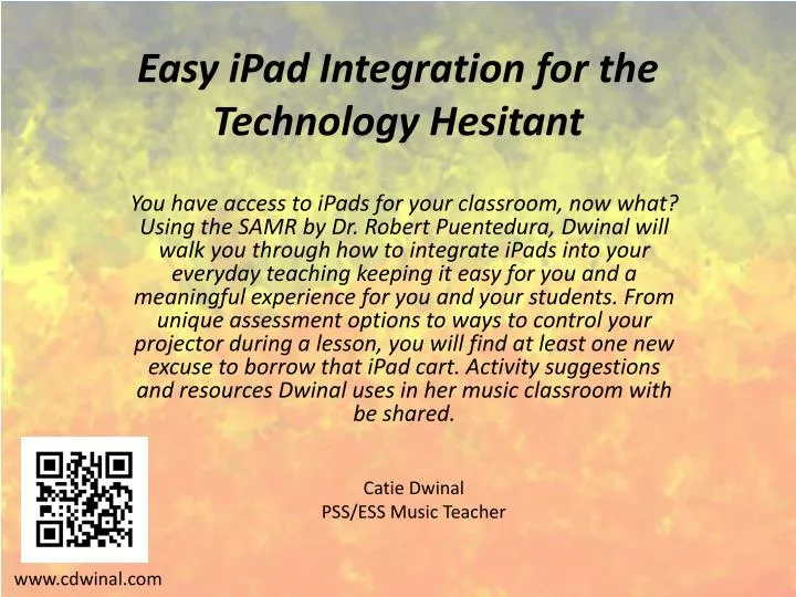 easy ipad integration for the technology hesitant