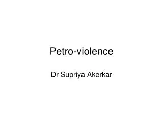 Petro-violence