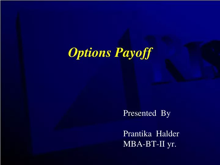 options payoff