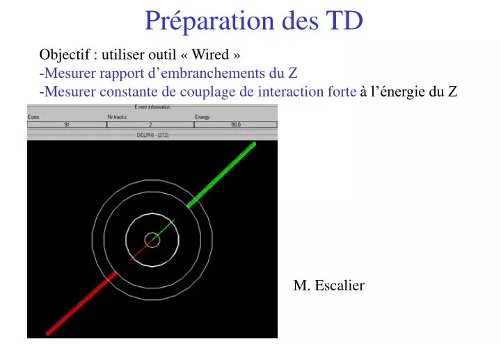 pr paration des td