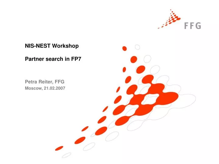 nis nest workshop partner search in fp7