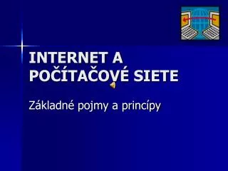 internet a po ta ov siete