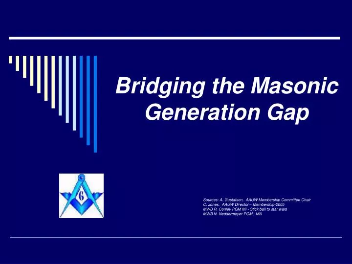 bridging the masonic generation gap