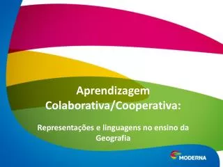 Representações e linguagens no ensino da Geografia
