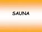 SAUNA - slide 1