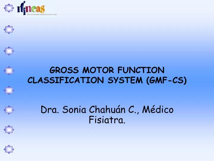 gross motor function classification system gmf cs