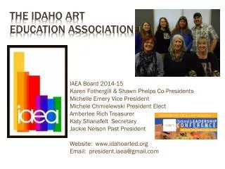 The Idaho Art Education Association