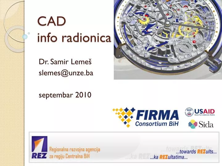 cad info radionica