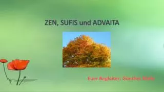 zen sufis und advaita