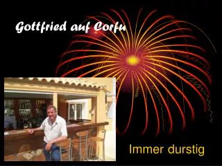 gottfried auf corfu